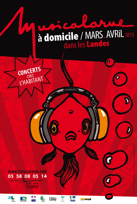 affiche Musicalarue à Domicile 2013